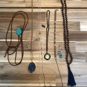 Boho jewelry bundle, 10 pieces total!